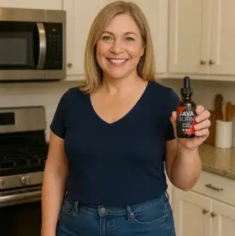 Woman sharing a product review