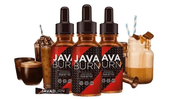 Java Burn coffee drop bottle