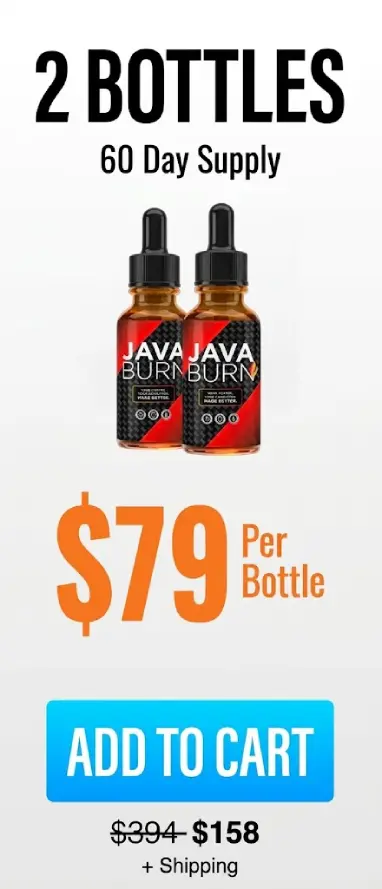 Java Burn two-bottle package